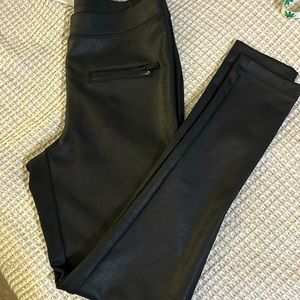 Express faux leather legging